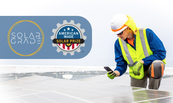 SolarGrade named a Finalist in Nationwide Solar Competition
